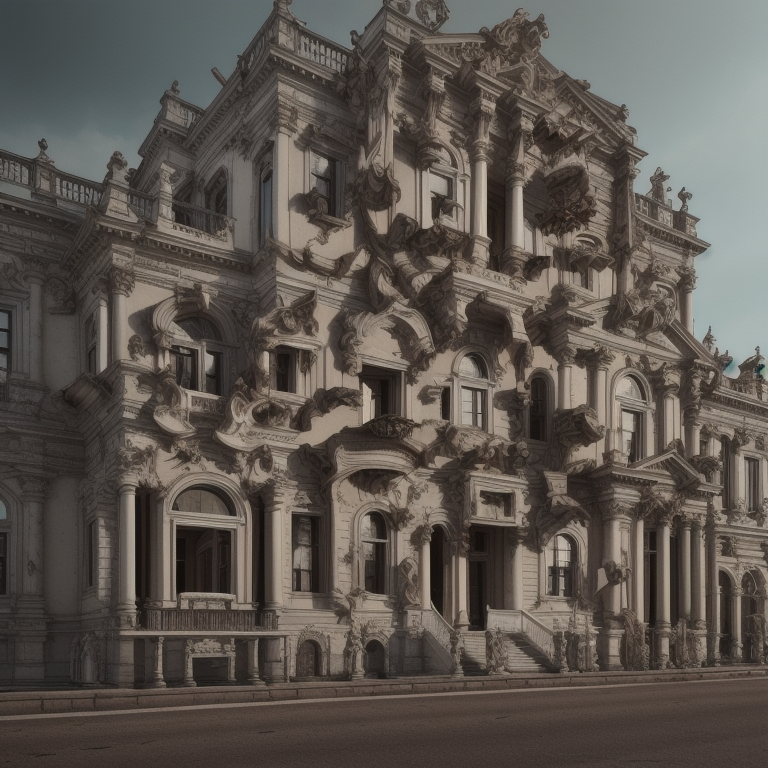 1691823135576446-3529265731-A RAW photo of Baroque rococo architecture, architectural photography, post apocalyptic New York, hyperrealism, [roots], hyperre.png